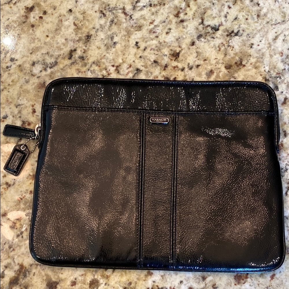 Coach Tablet iPad Travel Case Sleeve Padded